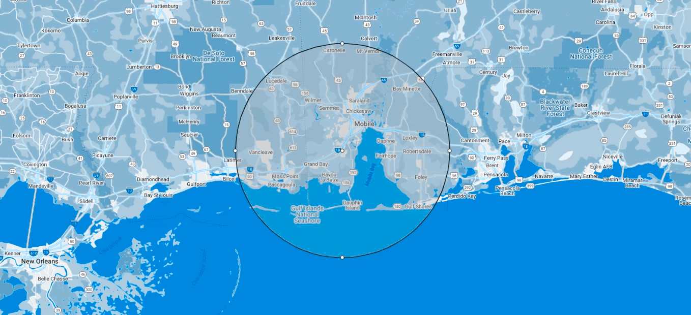 Map Form Full Width Frame